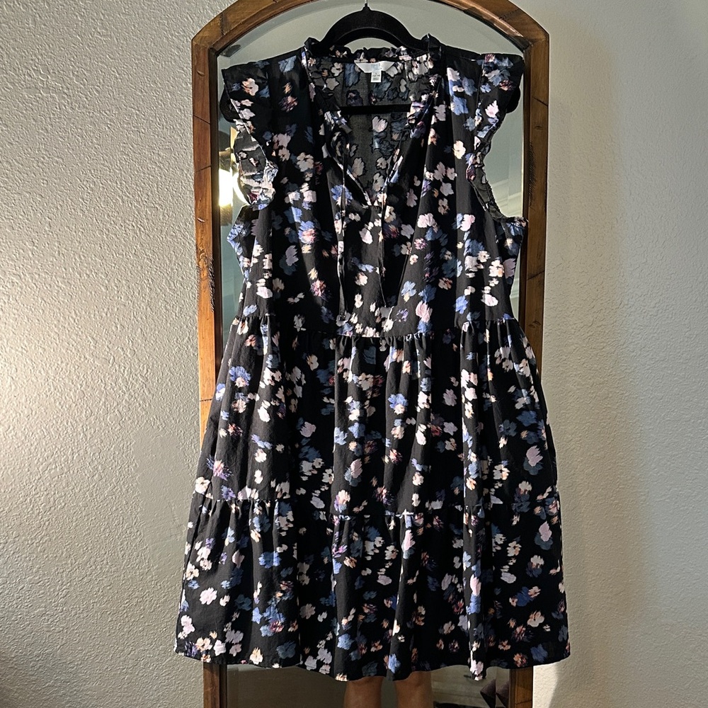 Floral Ruffle Dress